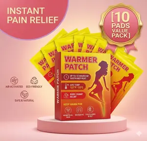 【10 pieces】10-hour warming patches - disposable air-activated heat patches, long-lasting adhesive warming pads, suitable for outdoor sports, relieving menstrual cramps and winter warmth preservation