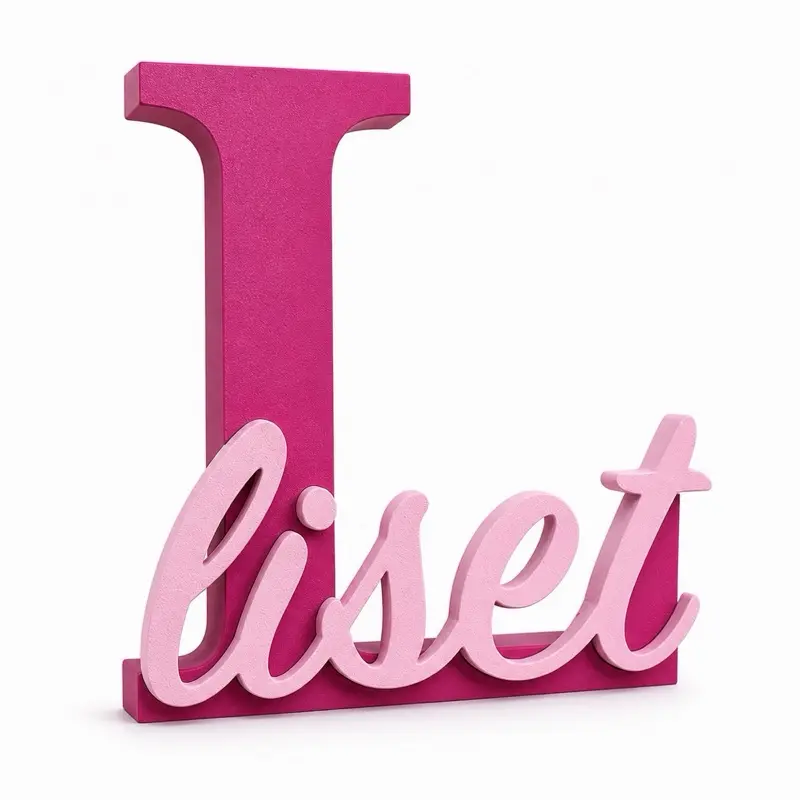 Custom Name Letter Sign | Personalized 3D Name Decor | Layered Name Plaque | Nursery Kids Room Decor | Custom Gift