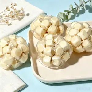Wood Texture Crinkle Sound Squish Ball Fidget Hobby Toy, Fun Loud Crinkly Sensory Squeeze Toy, Satisfying ASMR Stress Relief Collectible, Unique Noise-Making Plaything for Kids, Teens & Adult Hobby Enthusiasts