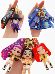 KPop Demon Hunters 3D Resin Keychain / Bag Charm / Backpack Accessory — Holiday & Birthday Gift for Teens