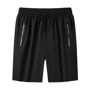 Lightweight, breathable sports shorts with secure side zip pockets