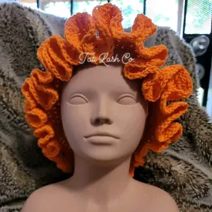 RUFFLE CROCHET HEADBAND