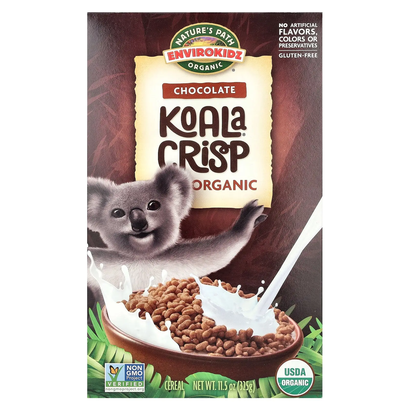 Nature's Path EnviroKidz, Organic Koala Crisp Cereal, Chocolate , 11.5 oz (325 g)
