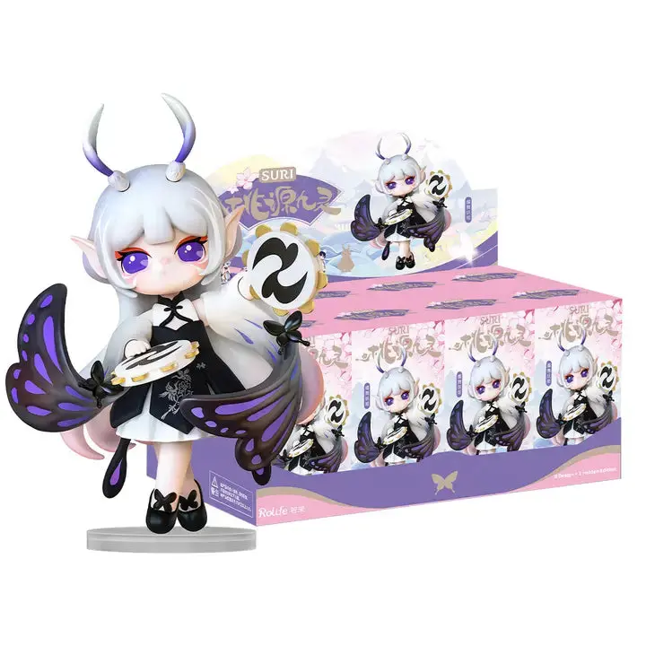 Rolife Suri Paradise Guardians Vinyl Blind Box Series, Adorable Kawaii Character Collectible Figurines, Full Set PDQ Display Box, Perfect Surprise Present for Toy Lovers & Desktop Decorations