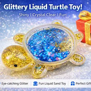 Sand Timer Turtle, Relaxing Sand Play Toy, Stress Relief Sand Turtle, Fun and Calming Activity, Perfect for Kids and Adults