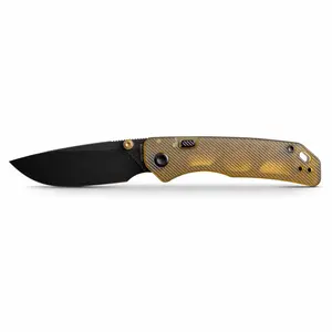 Vosteed Marten EDC Knife, Lightweight Pocket knife with Clip for Men & Women - Top Liner Lock Folding knives with 2.98" 154CM Blade and PEI Handle  - A1607