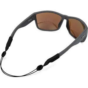 Pilotfish No Tail Adjustable Eyewear Retainer Cable Strap: Sunglasses, Eyeglasses, Glasses (14 Inch, Tactical Black)