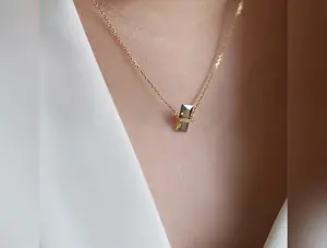GREEN ZIRCON NECKLACE