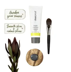 Mary Kay Clearproof Charcoal Detox Cleansing Mask with Rosemary & Peppermint Scent, Gentle Formula for Oily Skin Oil Control, Clearer & Smooth Complexion Rejuvenating Face Mask Treatment Mask