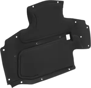 Hood Insulation Pad Compatible with 1997-2004 Chevy Chevrolet Corvette Replacement for 10285631 10401057 Heat Block Soundproof Engine Cover Plastic Black