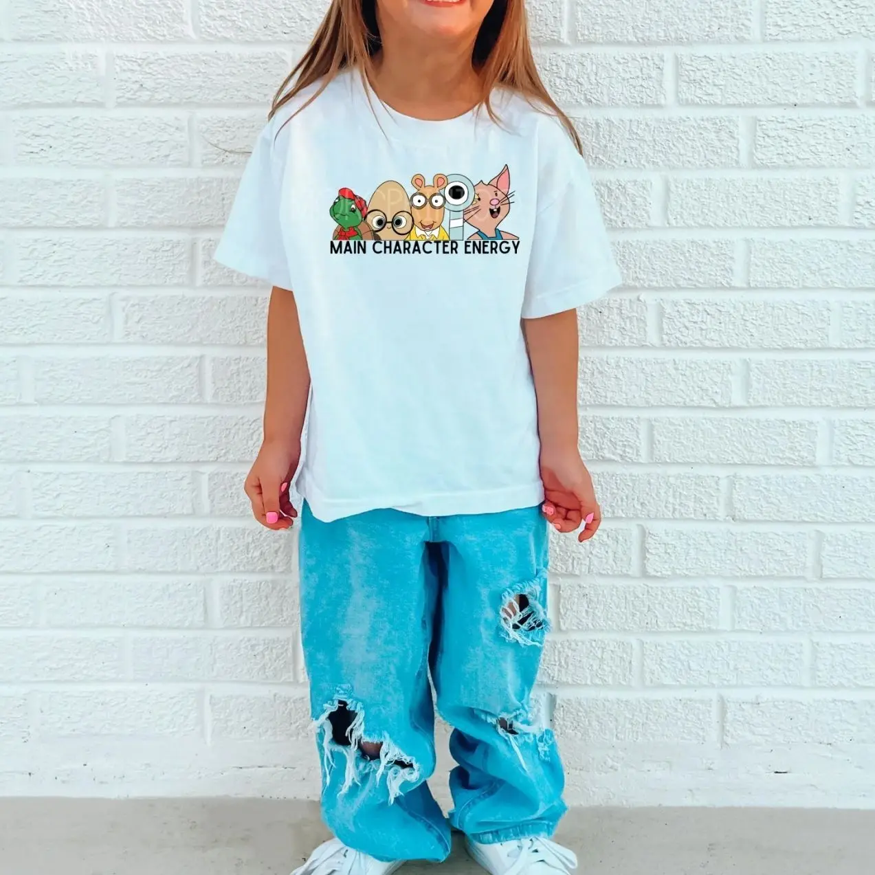 Kid's Main Character Energy | Book T Shirt | Book Character Shirt | School Costume Day | Reading Shirt 4