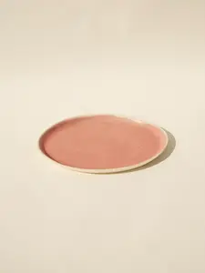 Oval Serving Plate - Pink
