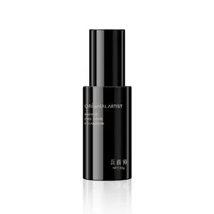 OR-AR Original Artist Black Bottle Long-wear Flawless Foundation Suitable for Combination Dry & Oily Skin Hydrating & Skin-Fitting Concealing Sweat-proof