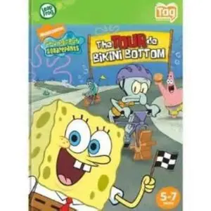 USED Book - The Tour De Bikini Bottom (Leap Frog) by Nickelodeon / LeapFrog (Hardcover)