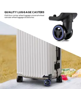 8pc suitcase universal wheels, 360 degree silent universal wheels luggage casters, suitcase wheels luggage accessories, Swivel Casters for Suitcases & Trolley Cases