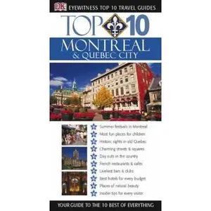 USED-Top 10 Montreal and Quebec City (Eyewitness Top 10 Travel Guides) by Gregory Gallagher (Paperback)