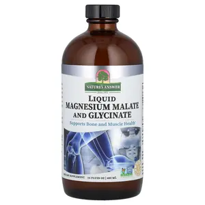 Nature's Answer Liquid Magnesium Malate and Glycinate, 16 fl oz (480 ml)