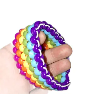 Rainbow Kandi Party Cuff