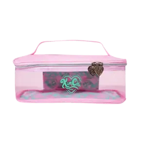 KimChi Chic Beauty Bag Rectangle Cosmetic Pouch Makeup Organizer