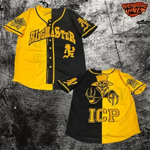 Split Colors Ringmaster Baseball Jersey, ICP Juggalo Jersey, Gift For Him, Gift For Her, For Any Season, Classic Styles