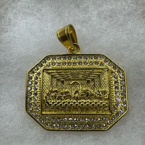 Plated Last supper Fashion Pendant