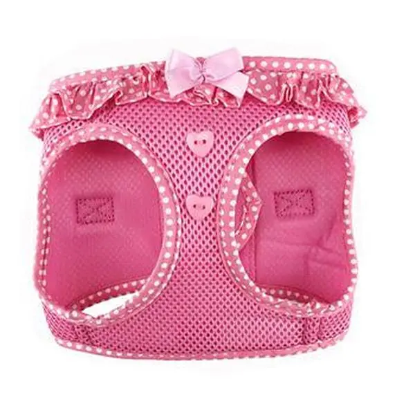 Pink Polka Dot - American River Choke Free Dog Harness
