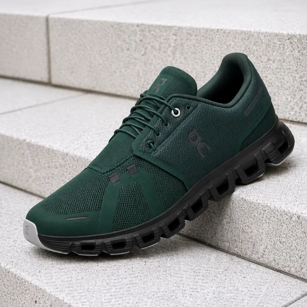 On Running Cloud 6 Evergreen Glacier 3MF10070968 Men's Fashion Sneaker New
