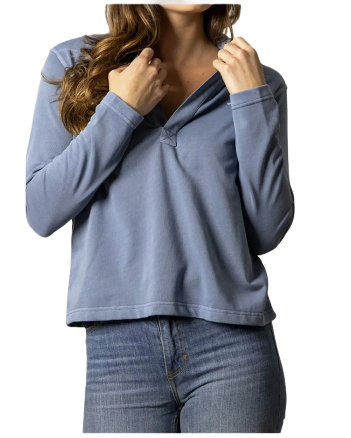 Kimes Ranch Women's Women'S Abby Solid Long Sleeve Shirt - Wto0000074