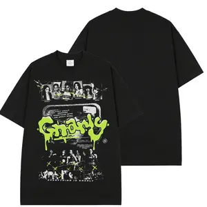 Vintage Graphic T-Shirt: Katseye Gnarly T-, Eyekon Kpop Fan Merch , Unisex Tshirt, Y2K 90s Graphic , gift for her, him, Womenswear Top, Retro Korean Idol Tee, Aesthetic Streetwear Outfit, Trendy Music Fan Gift Casual Round Neck Cotton Soft empathy shirt B