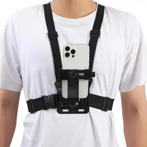Mobile Phone Chest Mount Harness Strap Holder Cell Phone Clip Action Camera POV for   Plus etc