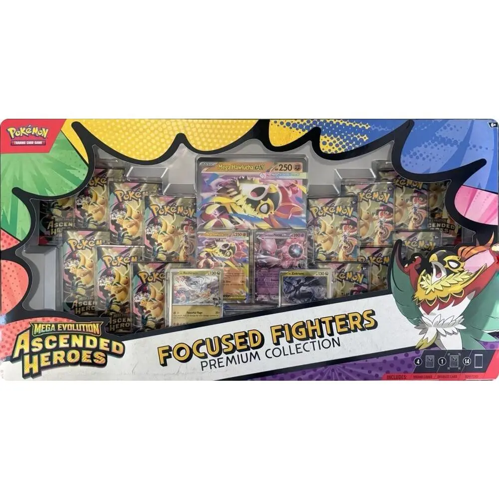 Ascended Heroes Focused Fighters Premium Collection (Sam's Club) - ME: Ascended Heroes (ASC)