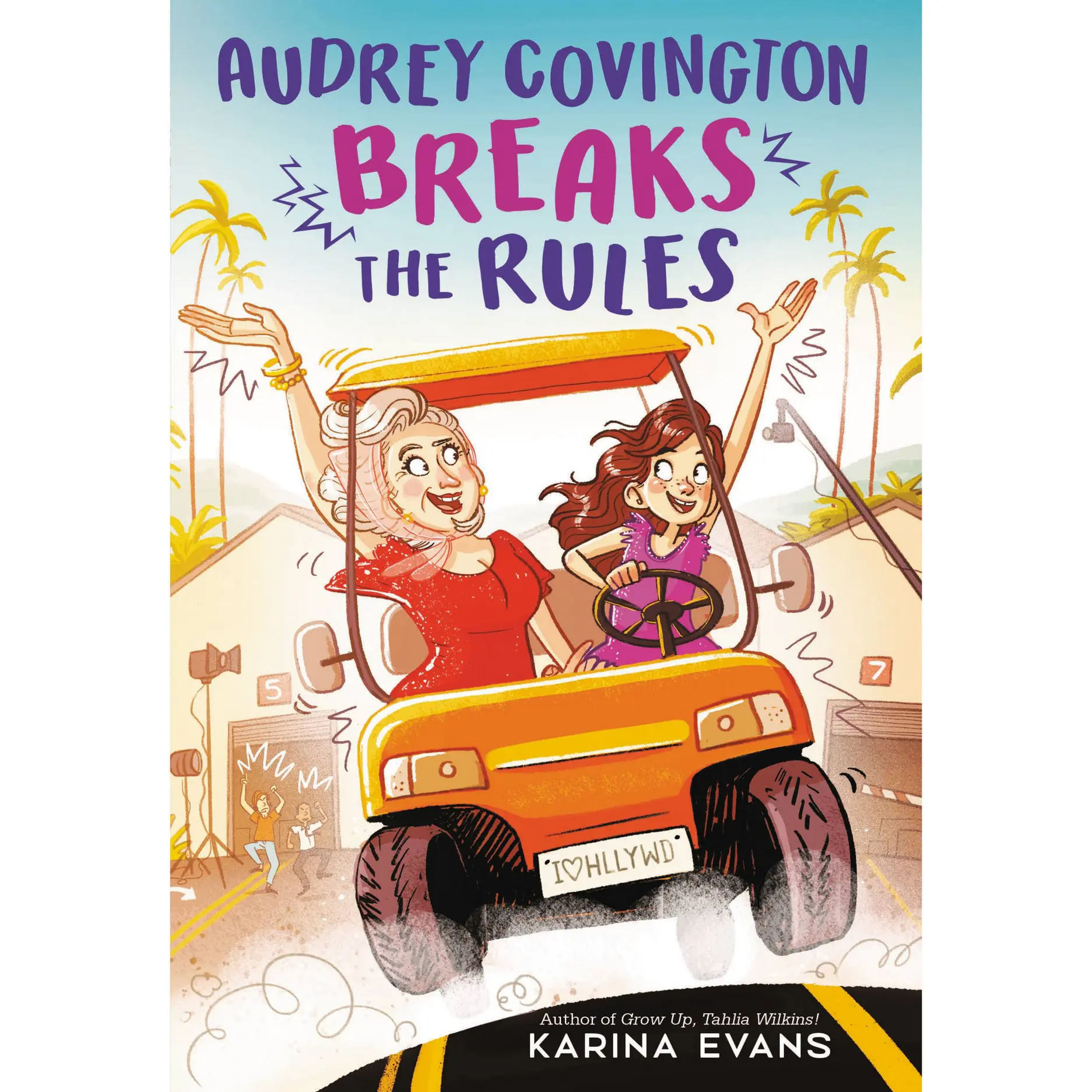 Audrey Covington Breaks the Rules by Karina Evans [Hardcover Book]