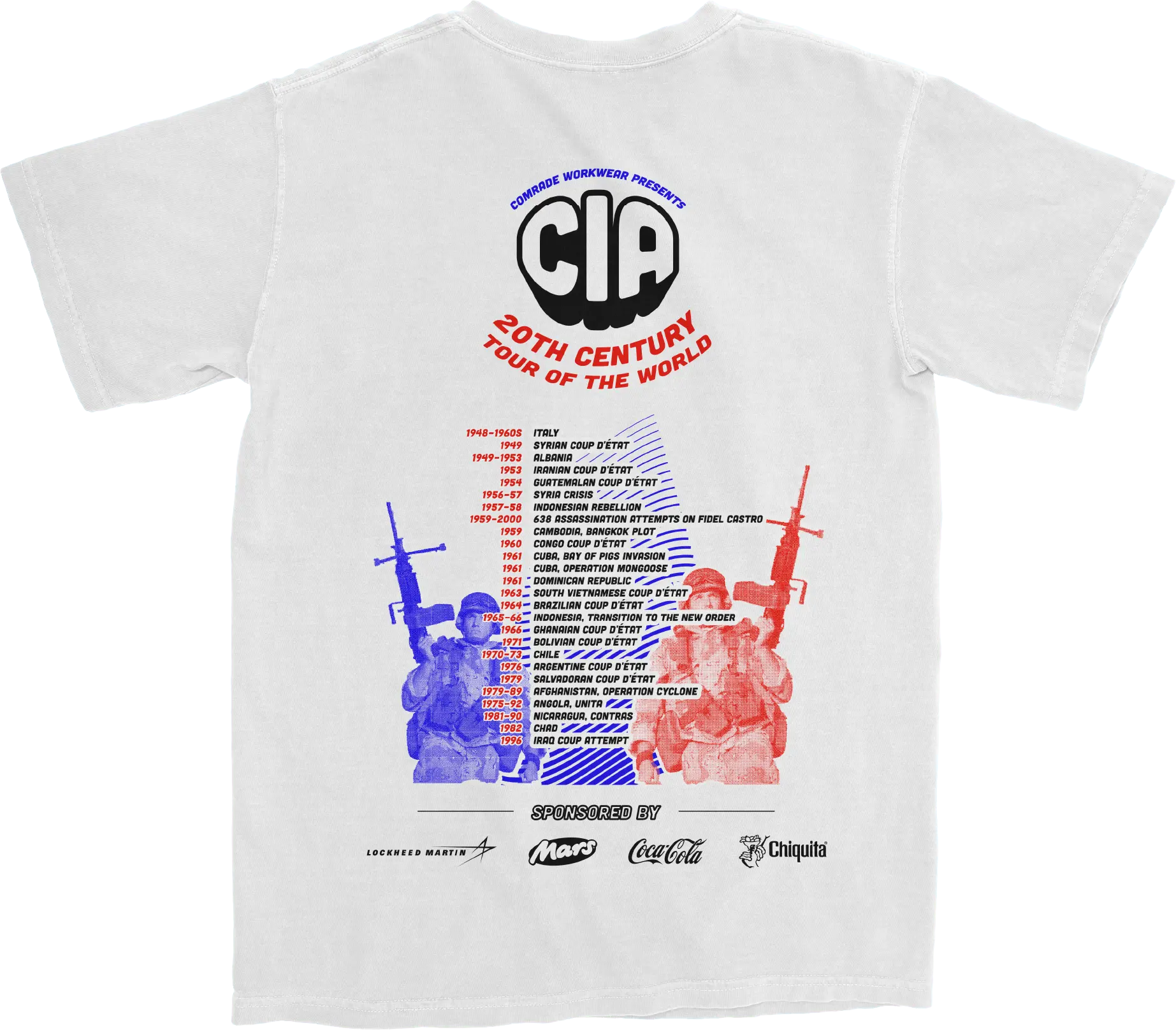 CIA World Tour Tee