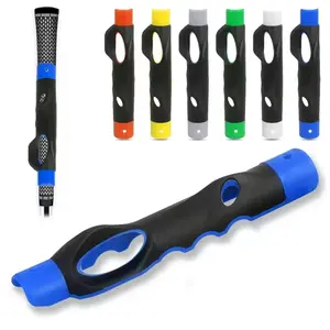 Golf Grip Trainer Swing Training Aid, Golf Swing Grip Corrector for Right/Left Hand, Golf Training Equipment to Improve Hand Position & Build Correct Grip Habit for Beginners stick