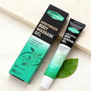 Graanvibes Moisturizer Body Massage Gel 20g - Gentle Formula for Daily Care & Hydration Ideal for All Skin Types