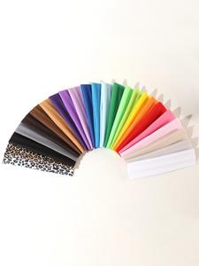 24pcs Women's Sports Hair Bands, Leopard Print Elastic Sweat Absorbing Sweat Wicking Headbands, Workout Training Headband Yoga Running Spa Fashion Accessories