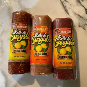 Rollo de guayaba pink , crushed or natural Rollo de guayaba pink , crushed or natural