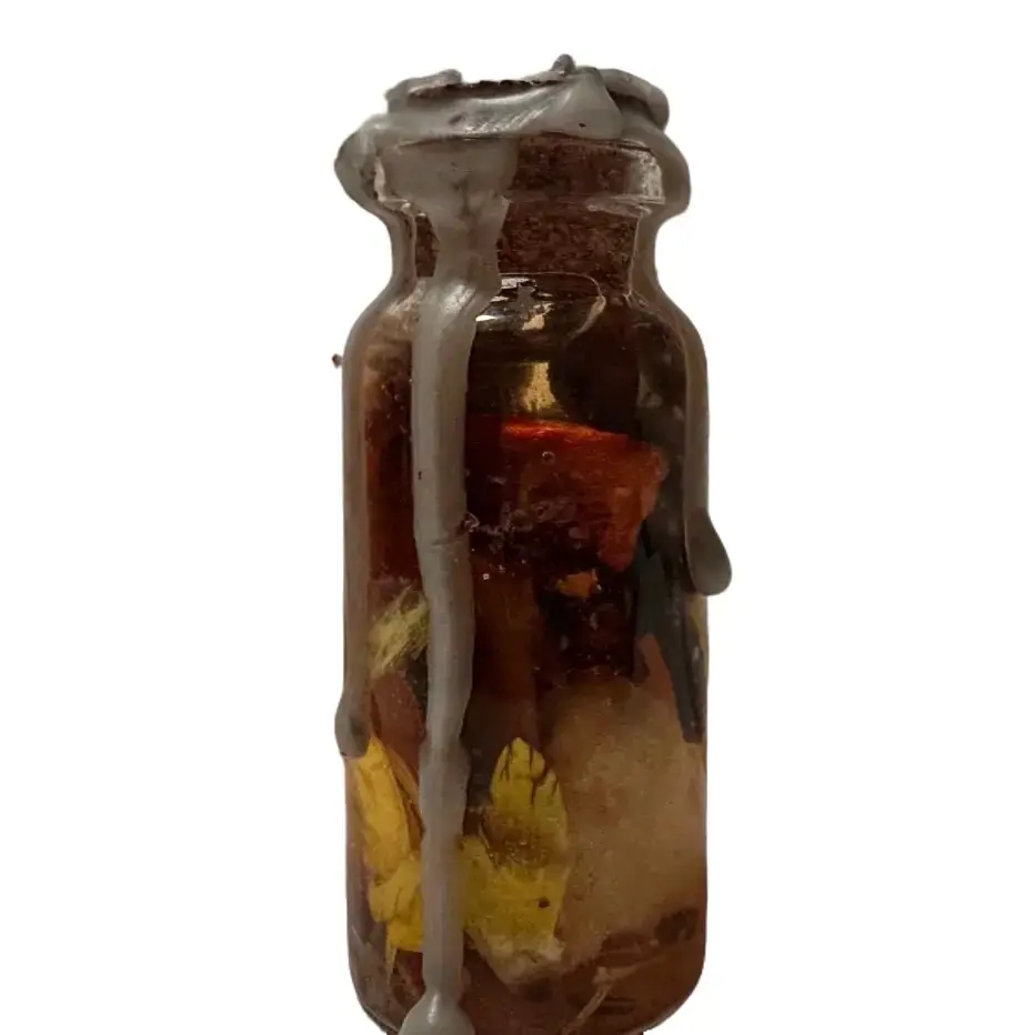 Witchy Intention Spell Bottles - Handcrafted Jars for Meditation and Altar Work