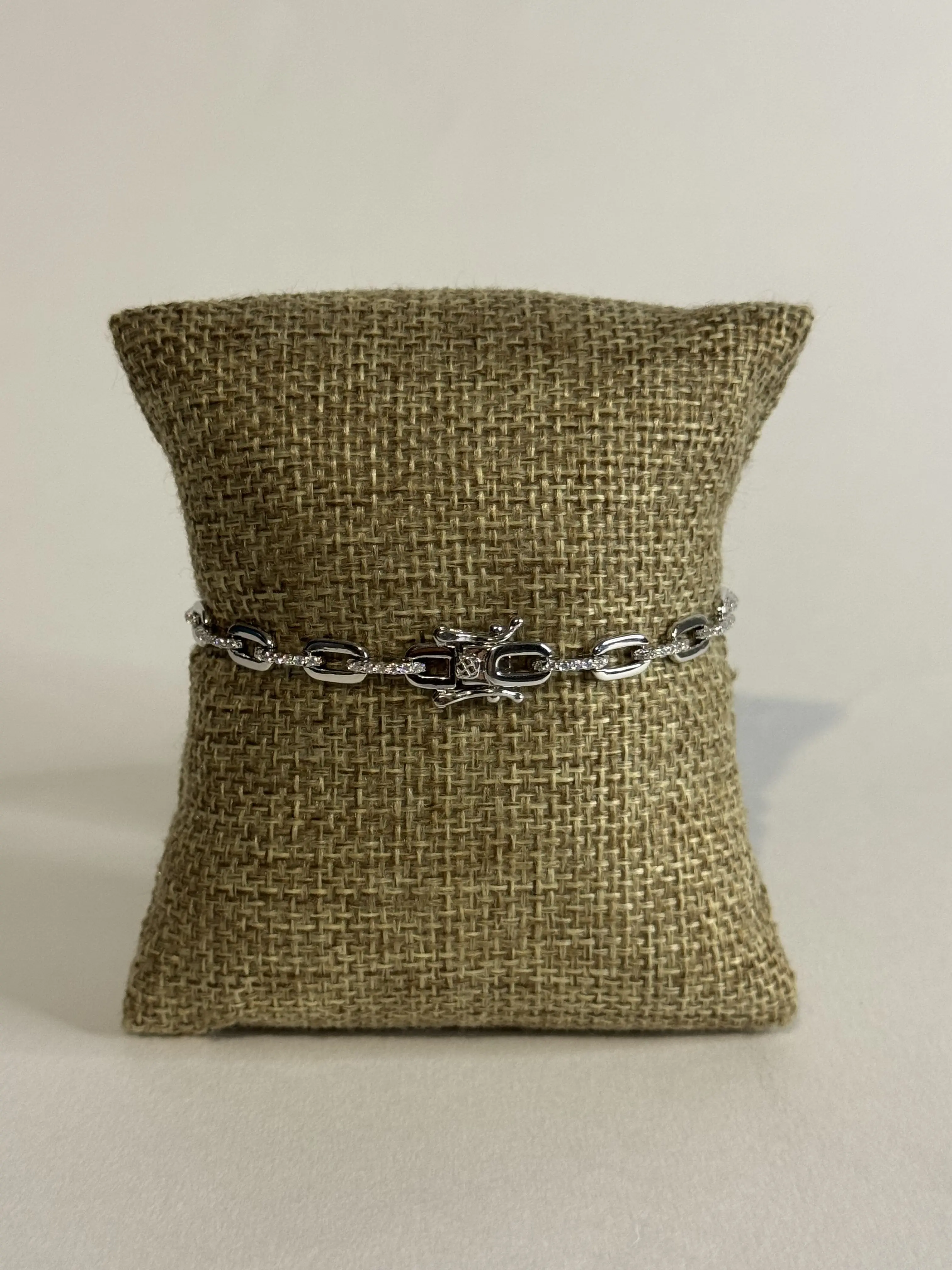 Silver Chain Link Bracelet