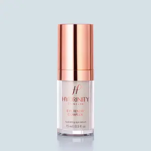 Hydrinity: EYE RENEW COMPLEX with patented Hyaluronic Acid (Both LMW and HMW HA) Low molecular weight and high molecular weight molecules optimize delivery into the desired skin layers. Anti-aging Skin Care. Gentle Serum Comfort
