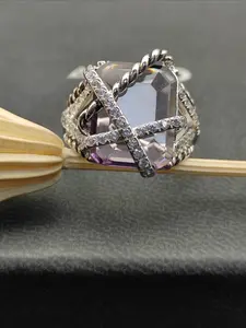 2026 European and American Original New Products Popular Retro Design DYJZ-088 Geometric Design Ring Women's Fashion High-quality Jewelry Accessories Gifts