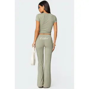 So Edikted Flared Pants