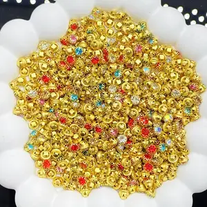 Pack of 100 Rhinestone Embellishments, DIY Craft Supplies for Clothing Shoes Bags Packaging Decorations, Versatile Design Elements