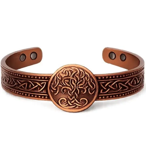 Copper Tree of Life Celtic Healing Bracelet
