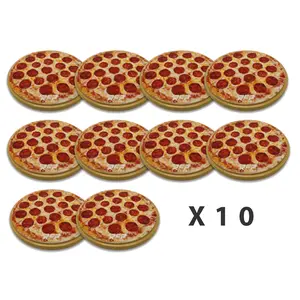 RCP Flex Series™️ 2.0 12" Pizza Pad® Practice Pad – 10 Pack