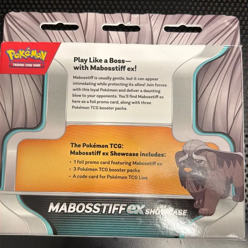 pokemon trading card game: mabosstiff ex box TCG inch action figure depicts the eerie Gamemaster Drone robot trooper from the classic G.I Pokmon Trading Card Game: Mabosstiff