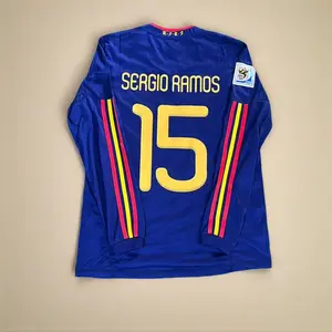 #15 Ramos - Retro Spain 2010 Final Jersey