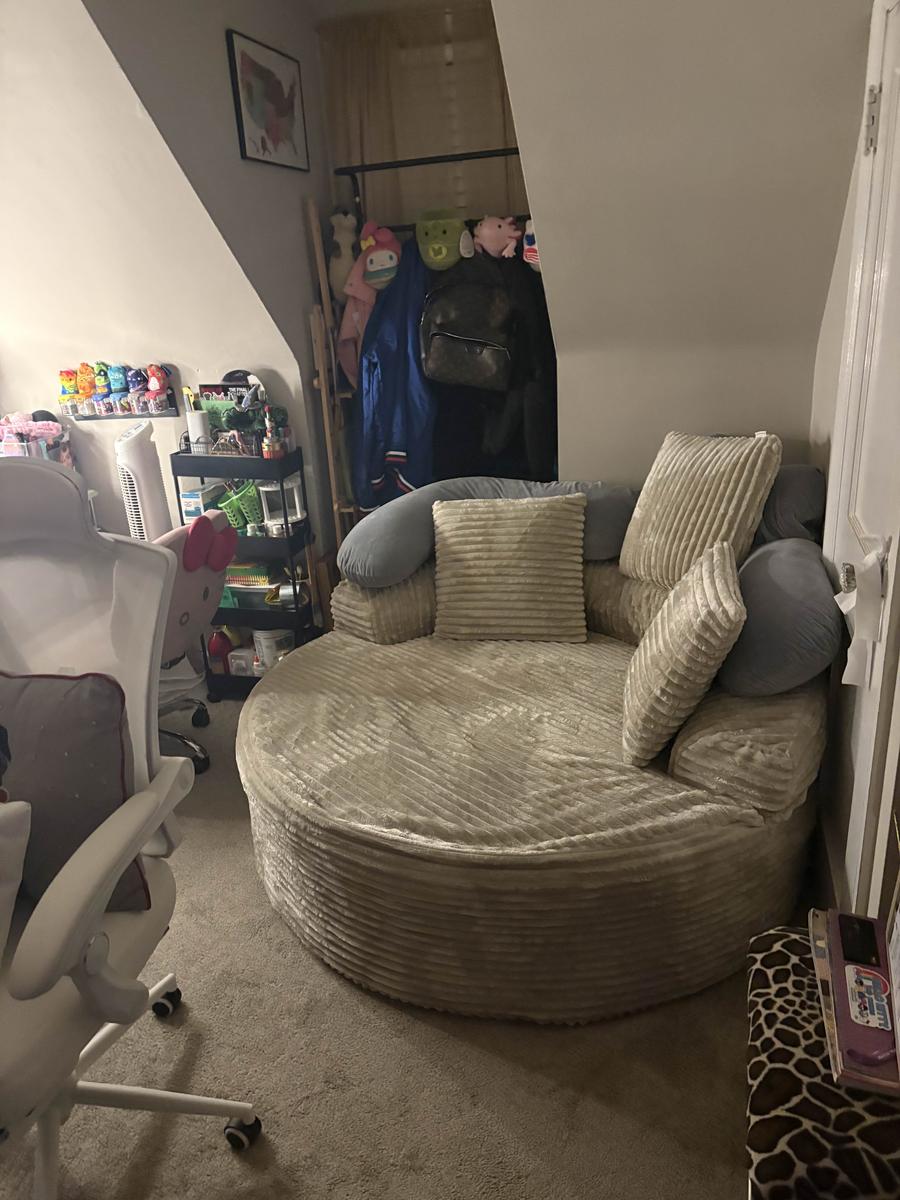 Item: Beige Plush Corduroy