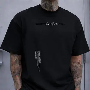 Los Angeles "City of Angels" T-Shirt, Minimalist Script Tee, LA Souvenir Gift