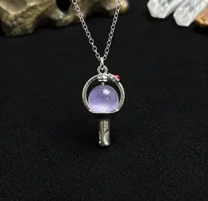 KPop Light Stick Pendant Necklace – Fan Support Jewelry, ARMY Inspired Choker, Cute Collarbone Chain Gift summervibes